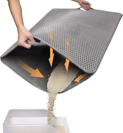 Cat litter mat